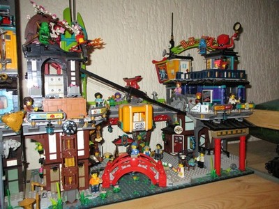 Lego 71799 Die Märkte von Ninjago City komplett mit Bauanleitung und OVP