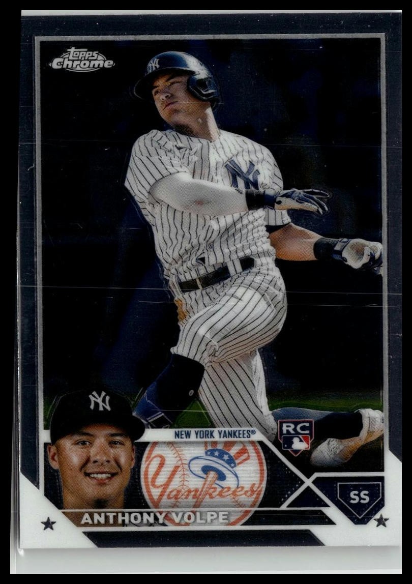 2023 Topps Chrome #4 Anthony Volpe