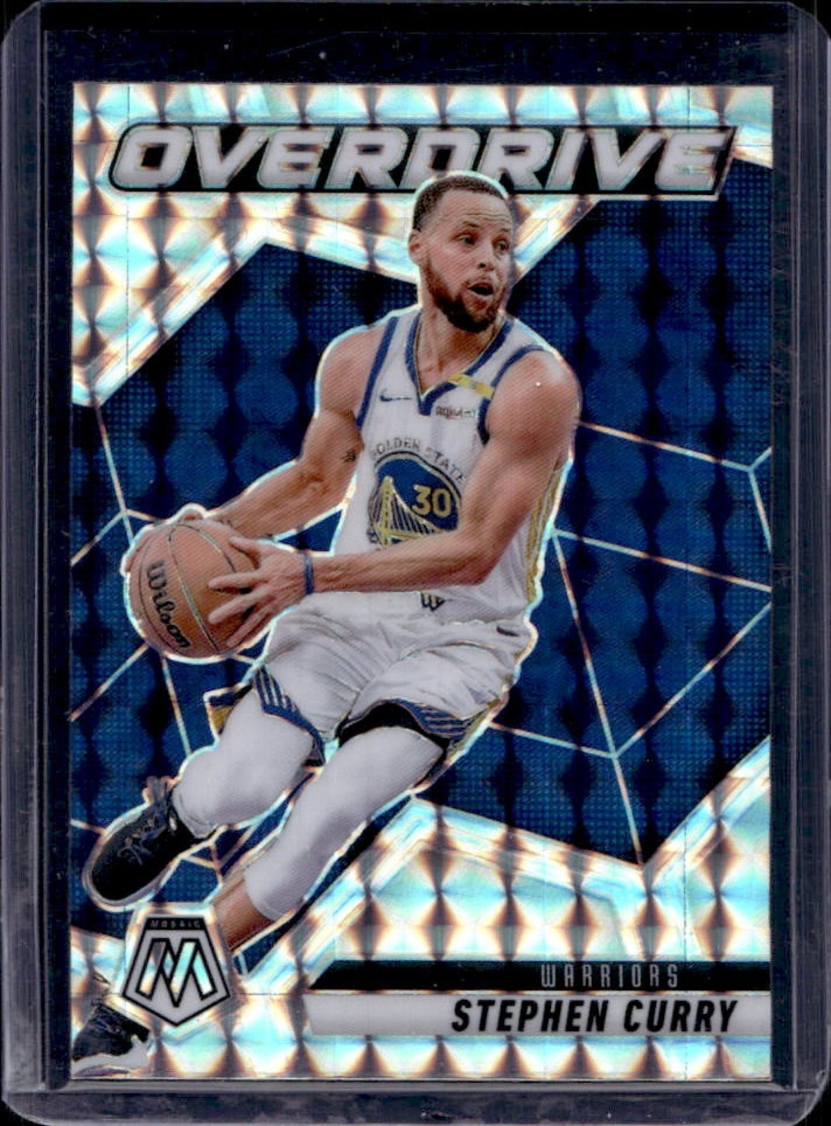 2024-25 Panini Mosaic Stephen Curry Overdrive #15 Warriors