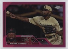 2023 Topps Chrome Update Magenta Refractor 335/399 Miguel Castro #USC57 fm0