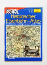 Historischer Eisenbahn-Atlas Deutschland 1925 - Eisenbahn Journal Archiv 1/2000