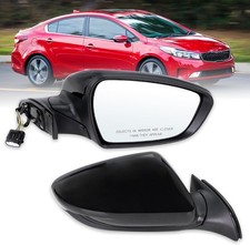 Right Passenger Side Mirror Compatible with 2017 2018 Kia Forte with Manual Fo..