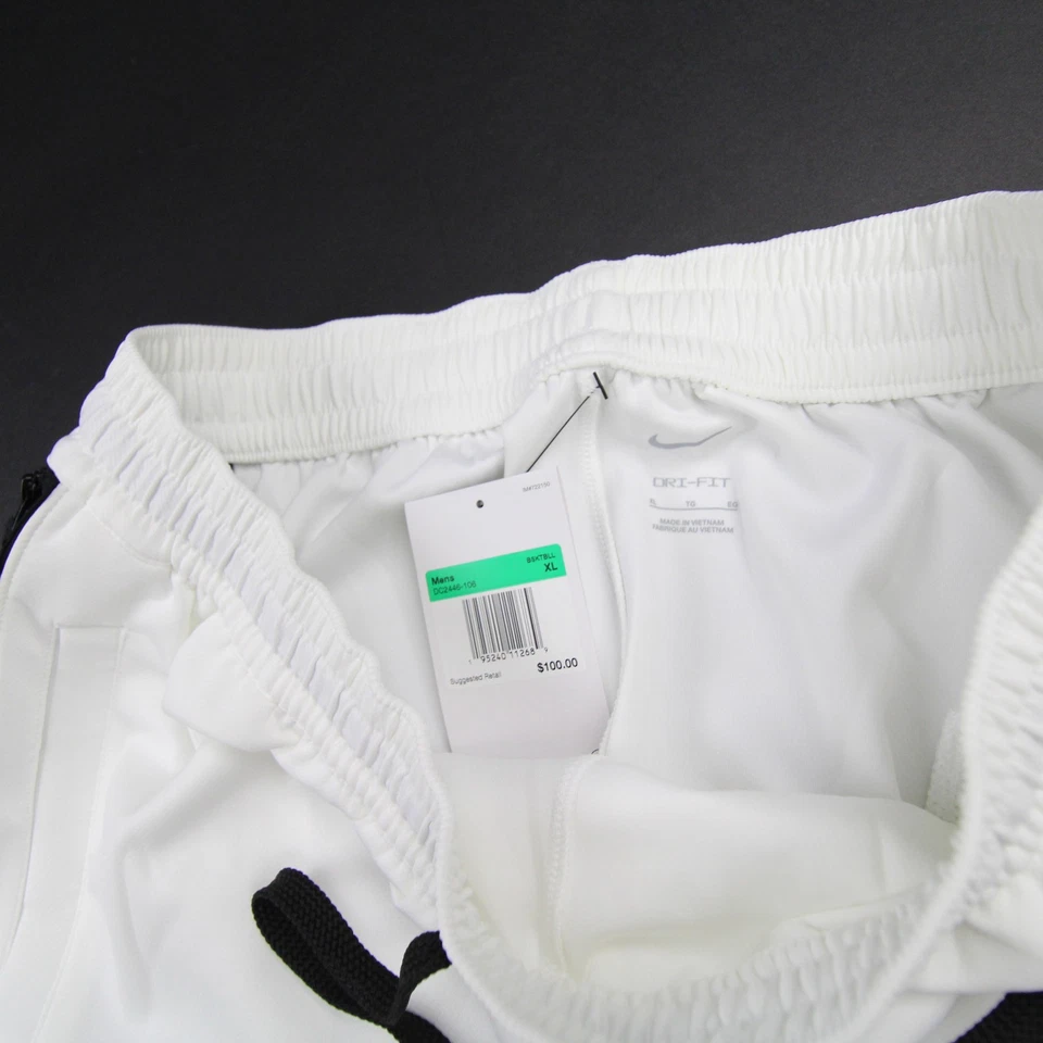 Pantalones deportivos SMU Mustangs Nike Therma-FIT para hombre blancos nuevos Foto 4 de 4