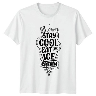 Stay Cool And Eat An T-Shirt Eis Essen Sommer Geschenk für Sie und Ihn
