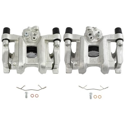 Rear Pair Brake Calipers 14140594 14140593 For 2017 - 2020 Honda Civic FWD
