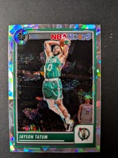 2023-24 NBA Hoops Premium JAYSON TATUM Card Cracked Ice Prizm Boston Celtics