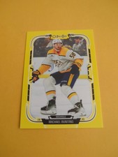 Michael Bunting 25-26 OPC Yellow Parallel Card Nashville Predators