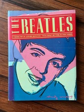 The Beatles by Geoffrey Stokes 1980 Jacket Cover Andy Warhol Hard Cover w/jacket