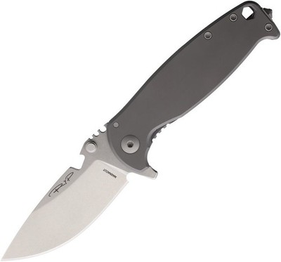 DPx Gear HEST 4.0 Framelock Magna Folding Knife Gray