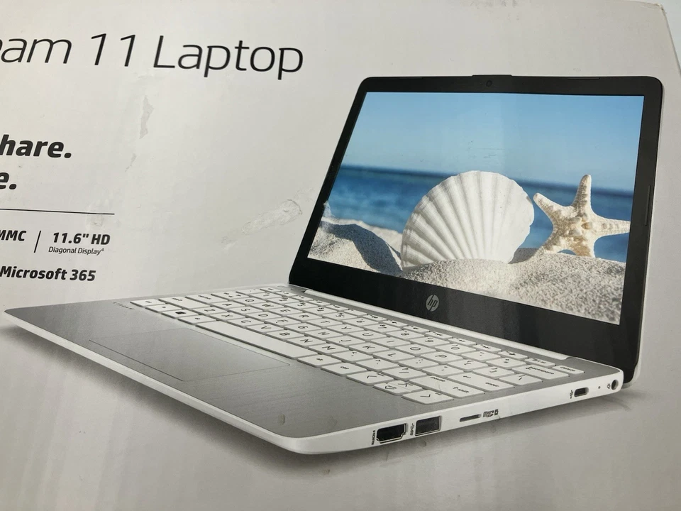 HP 11-ak0012dx 11.6" HD WLED Celeron N4000 1.1 GHz 4GB 64GB eMMC W10S, Sealed - Image 4 of 4