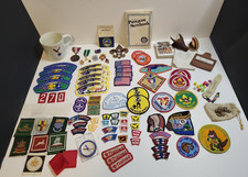 Vintage Boy Scout Merit Badge Pins & Misc. Collection 85+pcs