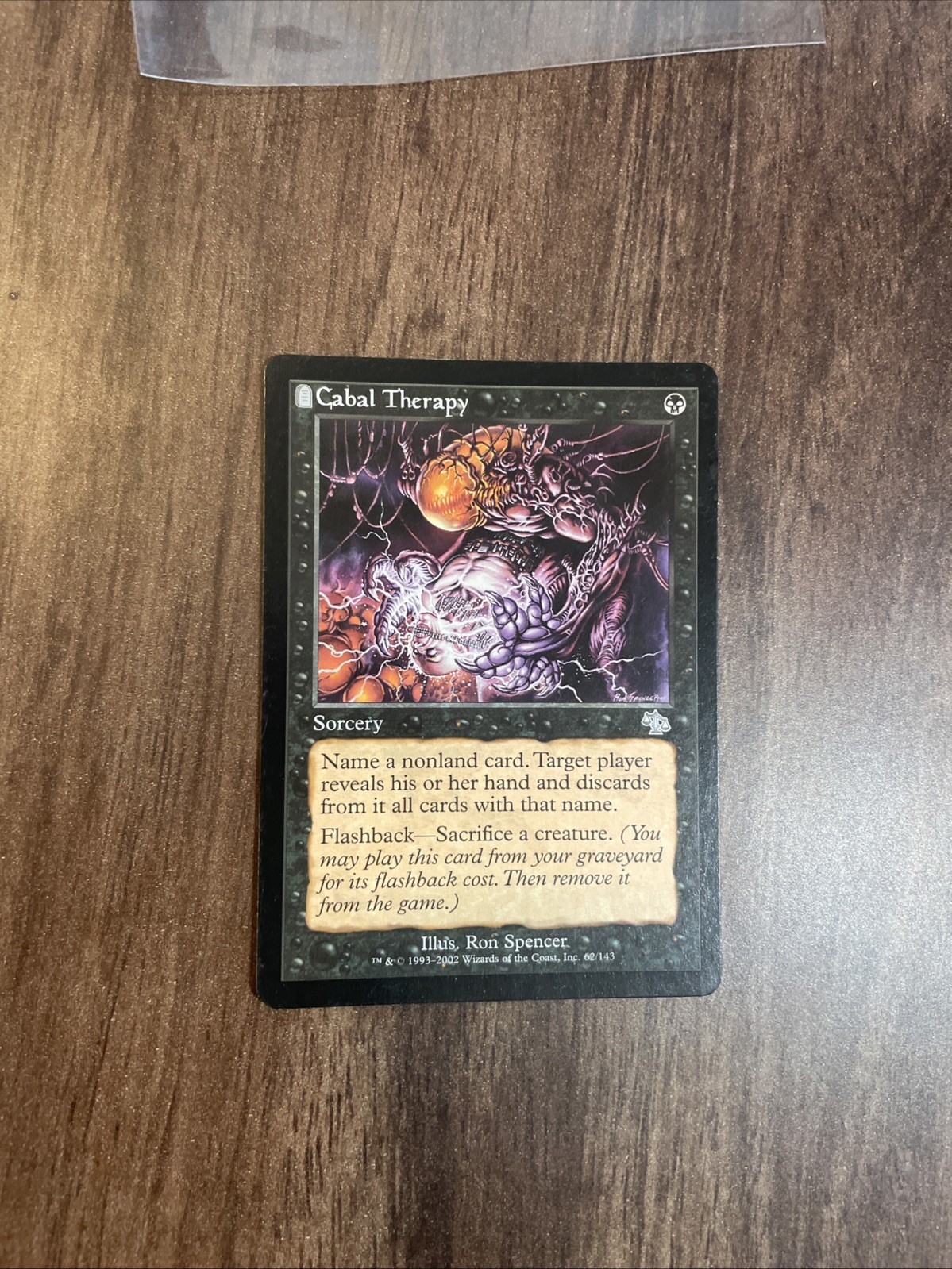 MTG Cabal Therapy 62/143 Judgment Regular Uncommon Card NM Condition