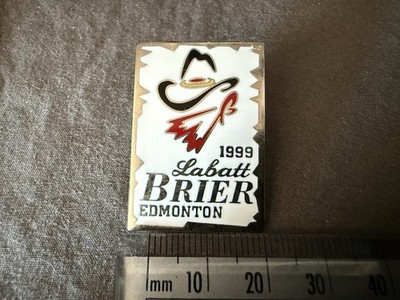 1999 Labatt Brier Curling Lapel Pin *Edmonton, Alberta*
