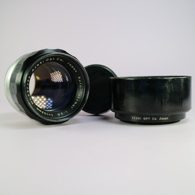 Asahi Auto-Takumar 105mm f/2.8 M42 Mount mit Original Asahi Metall Gegenlichtblende