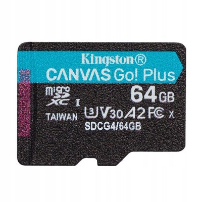 64GB Microsdxc Canvas Go! Plus A2 U3 V30 200mb/s Speicherkarte