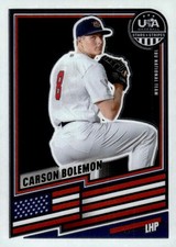 CARSON BOLEMON PRC 2026 Panini Stars and Stripes #61 Pre-ROOKIE MLB  ID:166153