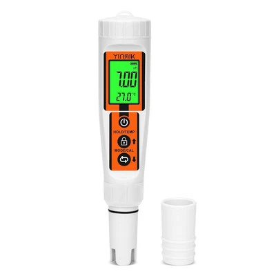 Mesureur Professionnel PH Numérique Affichage PHMÈTRE Pour Sel Eau Piscine - Photo 1/4
