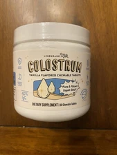 Legendary Milk Colostrum Vanilla Flavored Tablet 60 Count Exp. 7/26