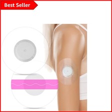 Breathable & Waterproof 40 Count Sensor Covers for Freestyle Libre 2 & 3 - Pink