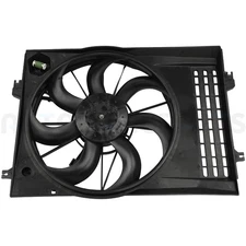 For 2005-2009 Hyundai Tucson Front Left Side Radiator Cooling Fan Assembly