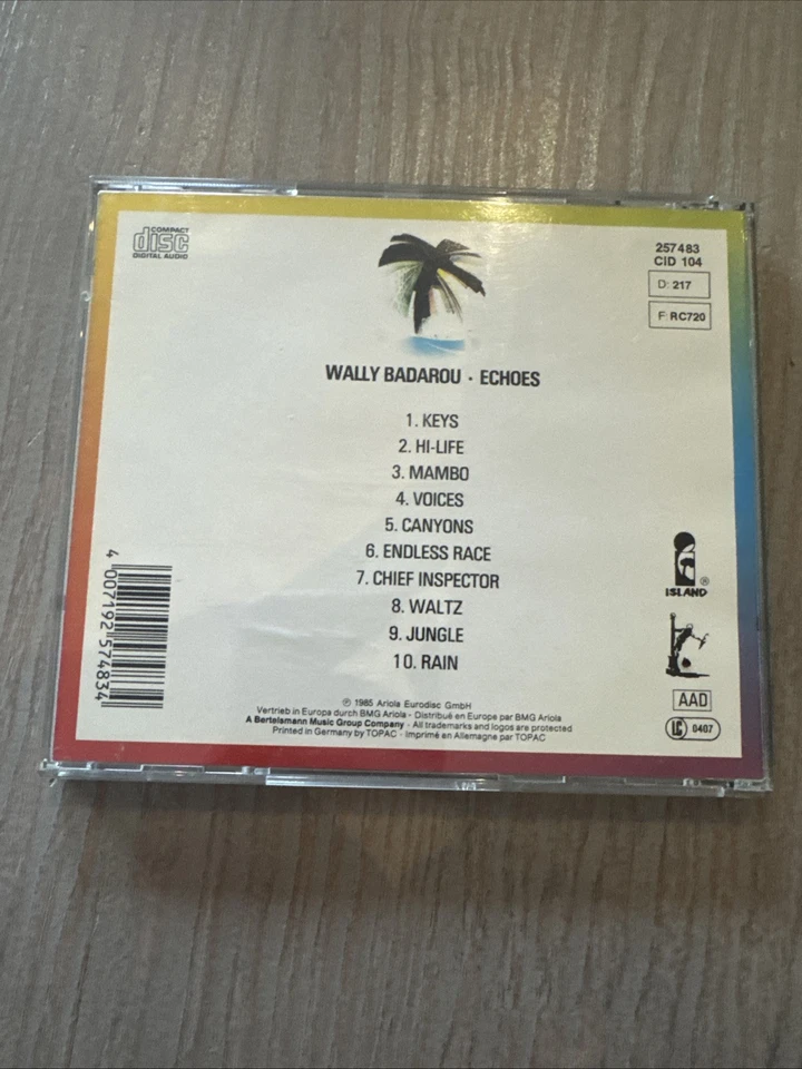 Echoes von Wally Badarou | CD | Rarität/ Zustand gut/ B26 - Bild 3 von 3