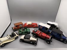 Matchbox Lesney , Nine Various Unboxed Collectible Vans And Cars