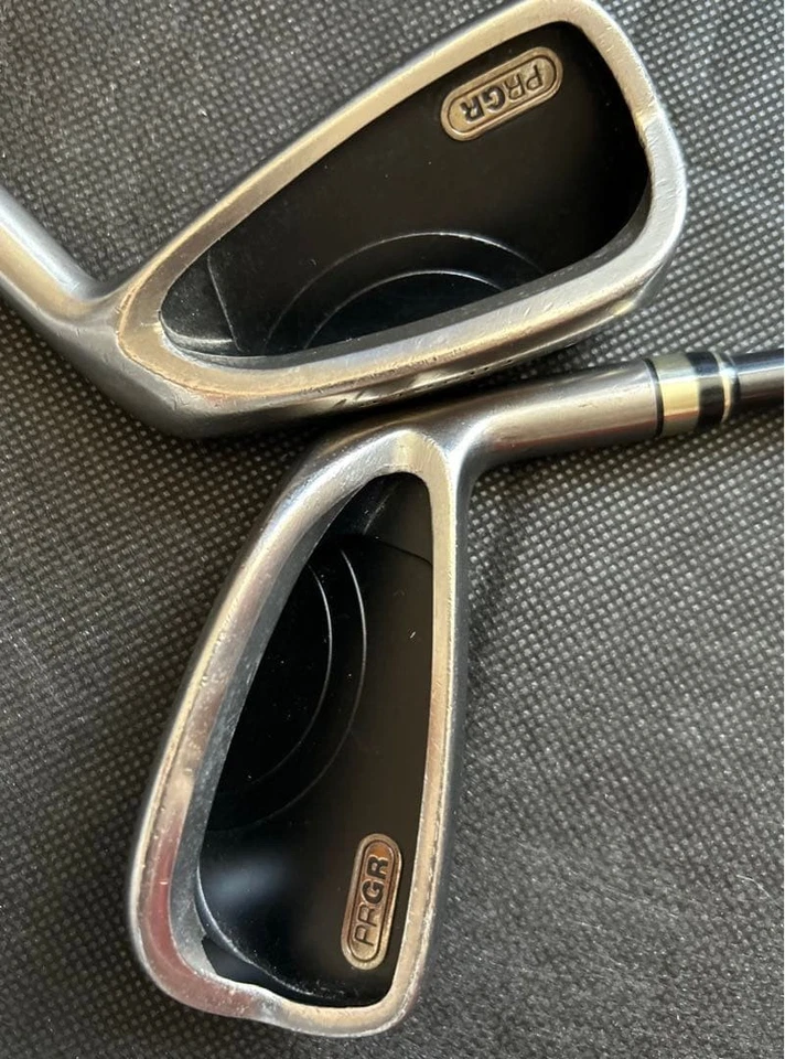  PRGR egg FORGED Iron Set 5-9+PW+AW+SW Graphite Shaft Flex-SR 8pcs RH From Japan - Image 3 of 4