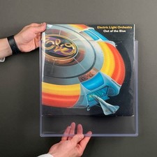 BCW 12" Record Topload Holder Snug Fit 11mm 5 Clear Rigid LP Vinyl Album Sleeve