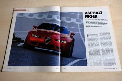 MOT 16/2002 Alfa Romeo Brera - Studie - mit 400PS im Fahrbericht auf 4 Seiten