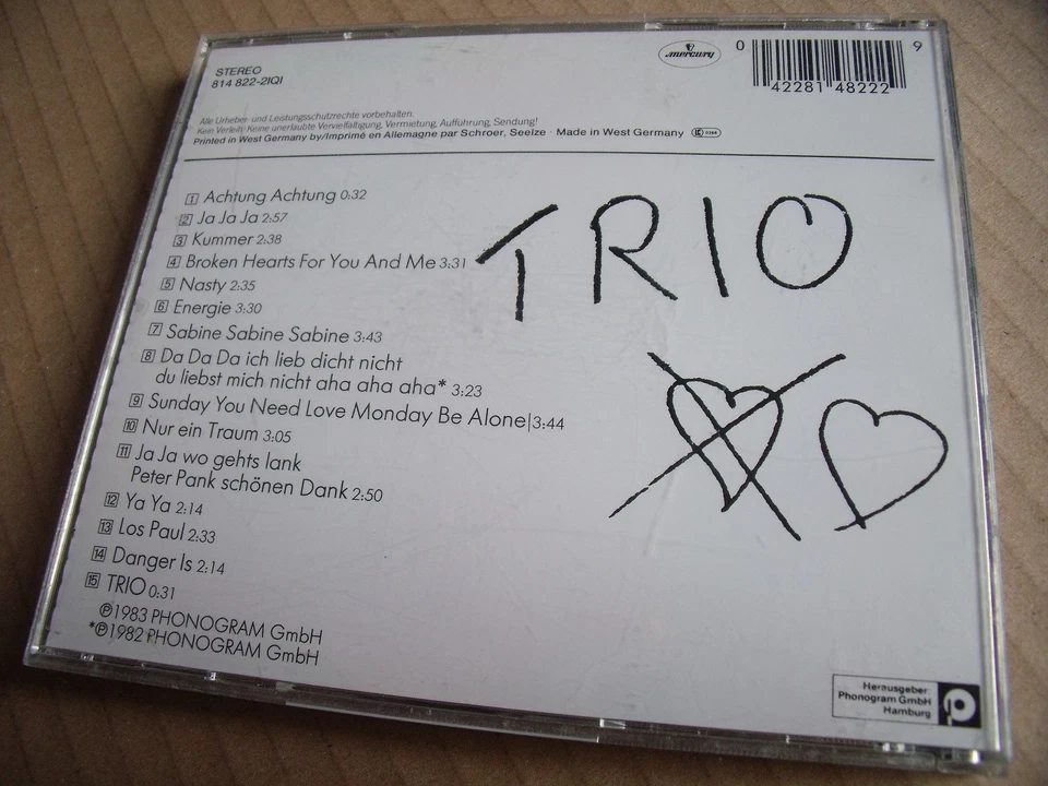 Trio - Trio / Mercury 814 822-2 - Bild 2 von 2