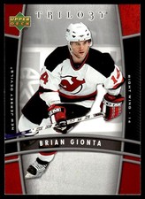 2006-07 Upper Deck Trilogy Brian Gionta New Jersey Devils #60
