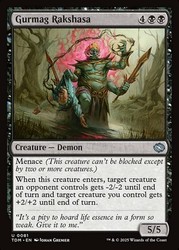 Gurmag Rakshasa #81 Uncommon - Tarkir: Dragonstorm