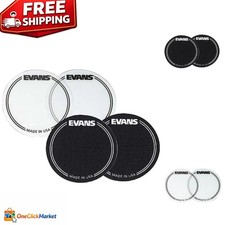 Single Pedal Patch Made in USA - Clear Plastic for Ultimate Drum Head Protection