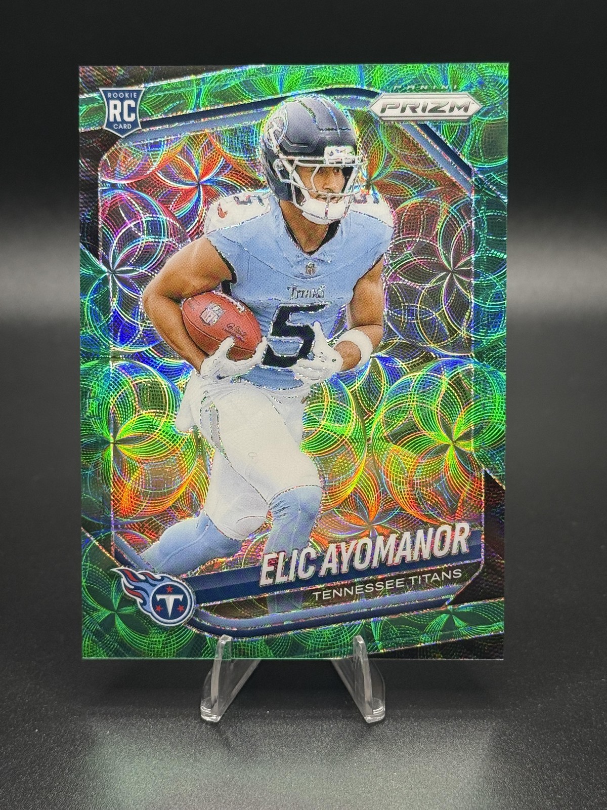 Elic Ayomanor 2025 Panini Prizm Green Scope #321 /75