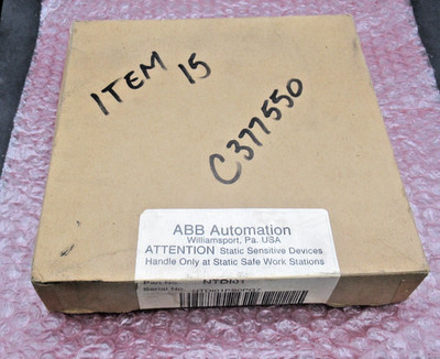 ABB NTDI01 Network 90 Digital I/O Termination Module Bailey 6632113A1 *SEALED*