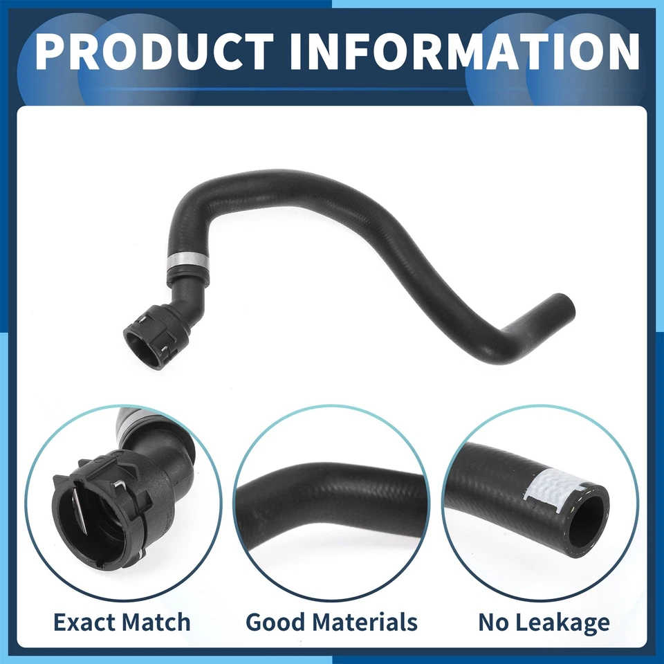 Mangueira de radiador para Audi A4 Avant Wagon 4 portas 1.8L 04-05 No.8E1819373R preta - Imagem 4 de 4