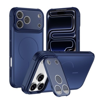 For iPhone 17 16 Pro Max 15 14 13 12 11 Mag Safe Case W/ Full Lens Cover + Stand
