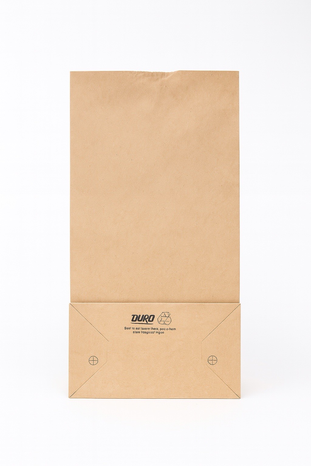 2000 Duro #4 Kraft Paper Bags 5x3.1x9.8 Brown Lunch Grocery Snack Sacks Bulk
