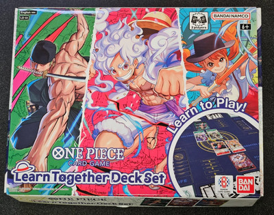 One Piece Learn Together Starter Deck Set -Sealed decks & promos - No Box Shrink