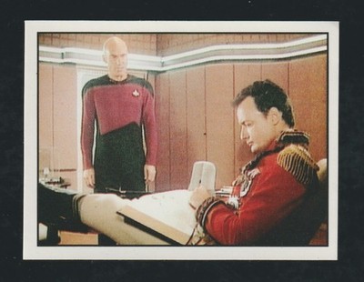 1992 Panini Star Trek TNG Card #219 Episode 10 (Hide and Q)