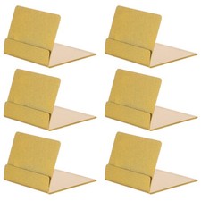  6 Pcs Card Holder Metal Case Business Holders Cards Cardholders for Tables