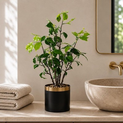 60 cm Künstlicher Banyan Bonsai Ficus Baum - Premium Qualität
