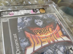 Project Justice Rival Schools 2 Sega Dreamcast NTSC USA New Sealed VGA 85+ Gold