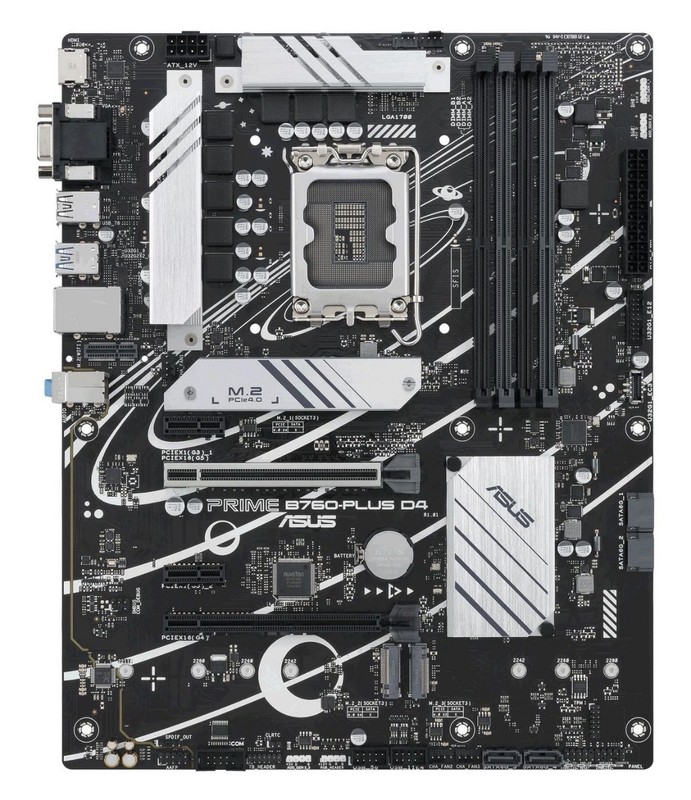 ASUS PRIME B760-PLUS D4 Motherboard LGA1700 DDR4 ATX