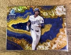 JAC CAGLIANONE 2025 BOWMAN CHROME CRYSTALLIZED GOLD REFRACTOR RC 10/50