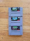 Golf Game Super Nintendo SNES Lot - Hole in one - PGA Tour - Waialae Country..