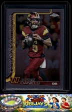 2025 Topps Chrome #295 Jayden Daniels Washington Commanders