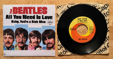 45 7" SP THE BEATLES ALL YOU NEED IS LOVE CAPITOL 5964