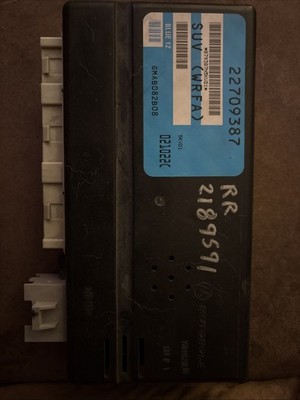 As-Is Non Functioning 03 Saturn Vue BCM (Body Control Module) Read Description