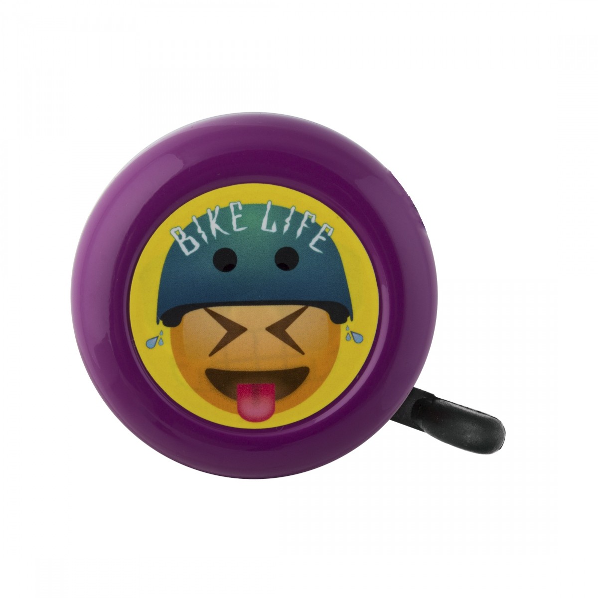 Sunlite Emoji Bike Life Purple Lever Bell - Adjustable Handlebar Ringer with 3590₽